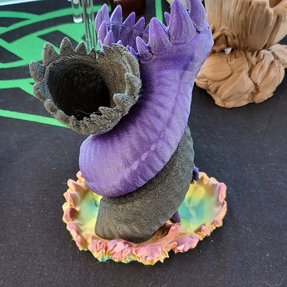 Worm Dice Tower