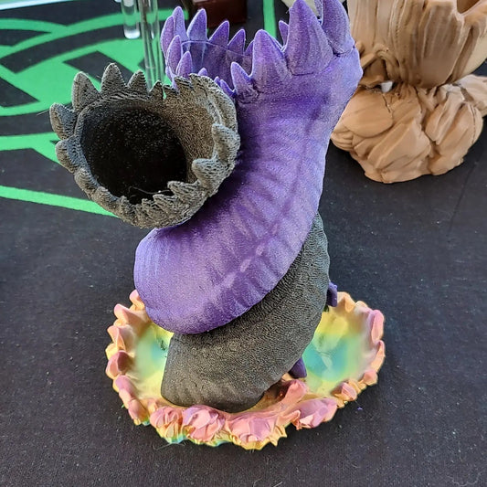 Worm Dice Tower