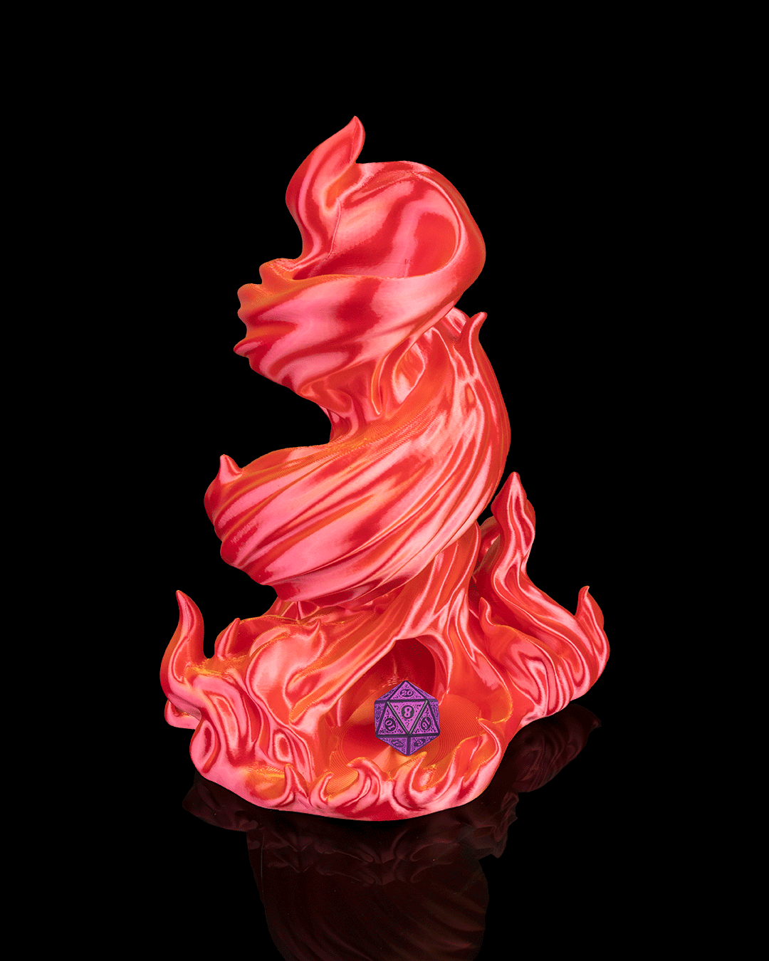 Flame Dice Tower