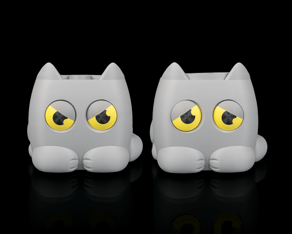 Grumpy Kitty - Planter
