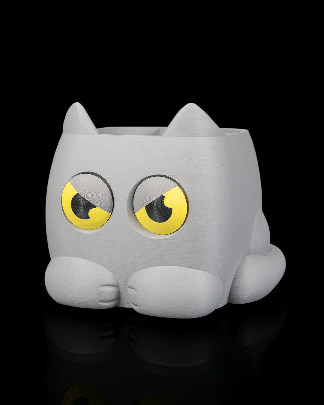 Grumpy Kitty - Planter