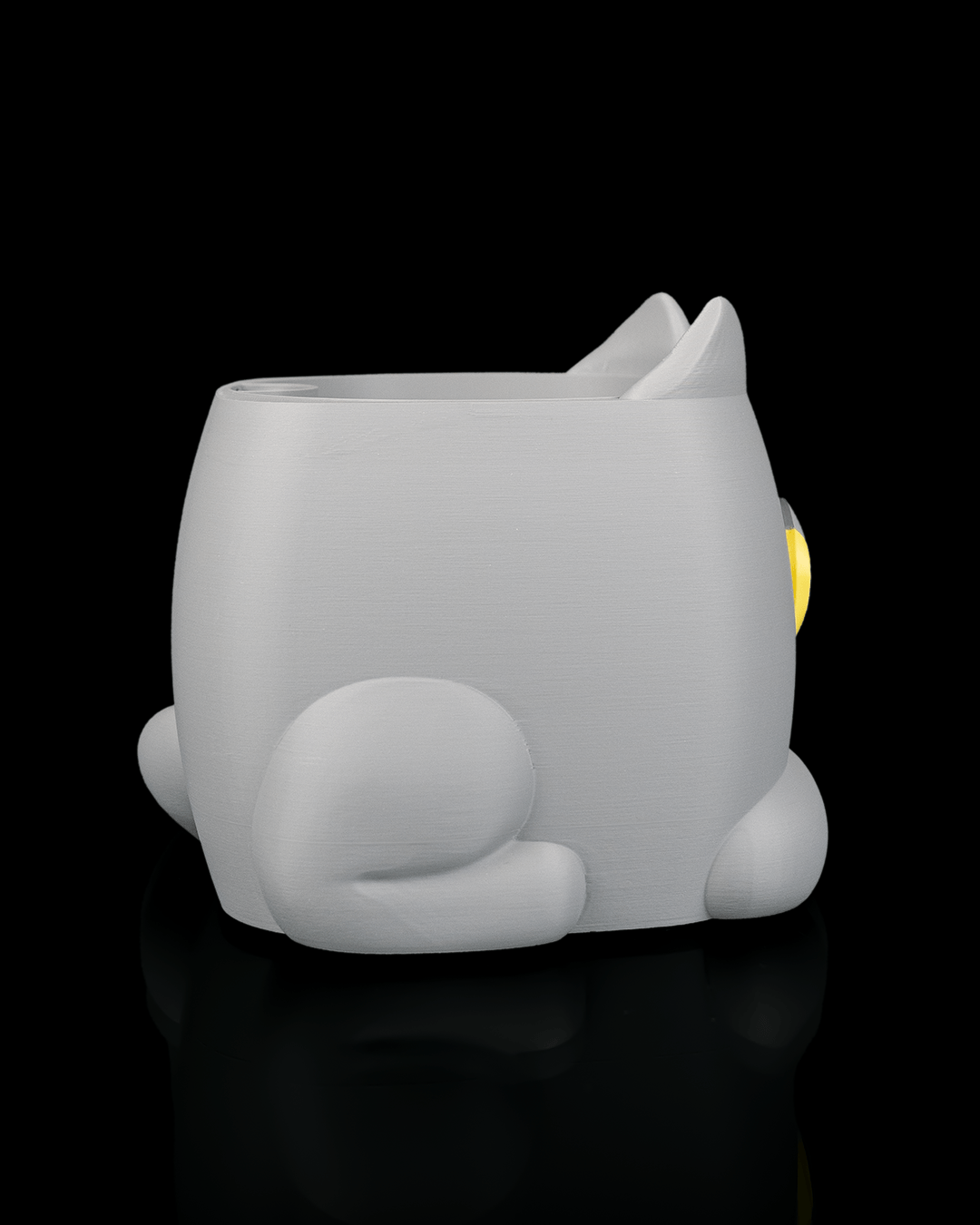 Grumpy Kitty - Planter