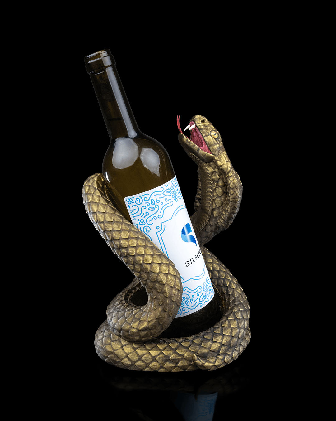 Naga's Embrace Wine Holder