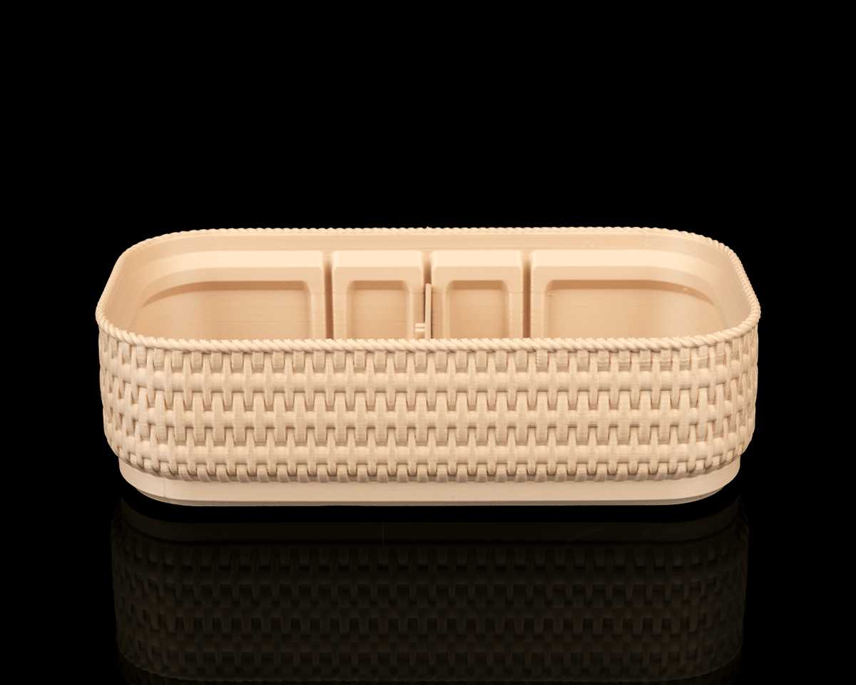 Rattan Glow - Jewelry & Makeup Organizer