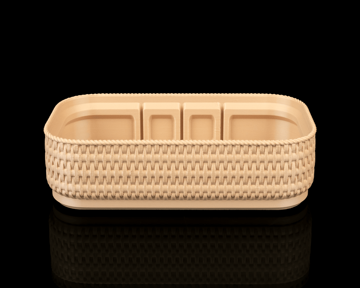 Rattan Glow - Jewelry & Makeup Organizer