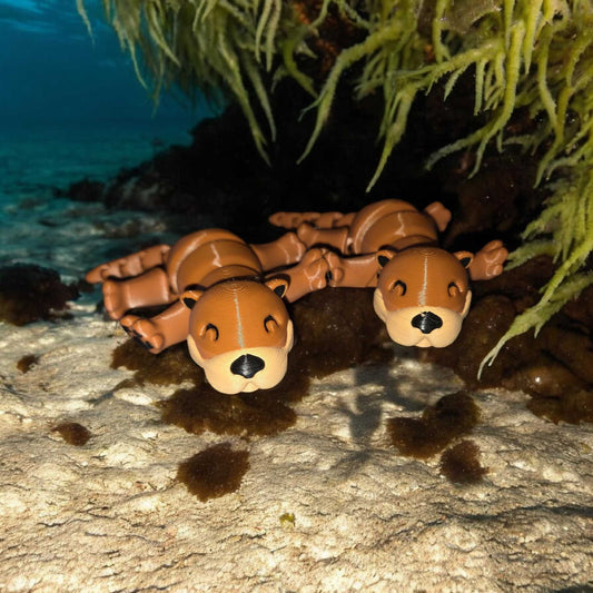 Sea Otter pair